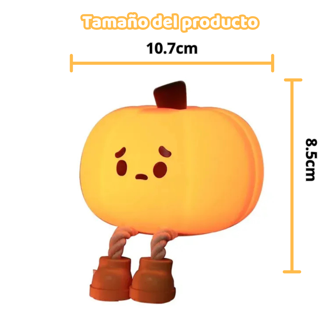 Lámpara LED de calabaza