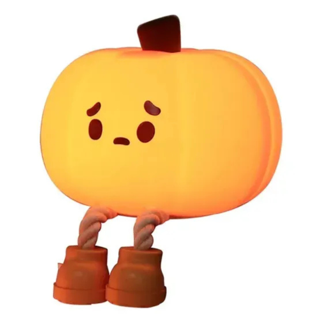 Lámpara LED de calabaza